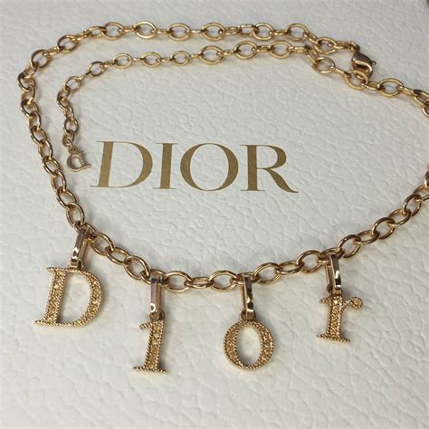 is Dior jewelry real gold